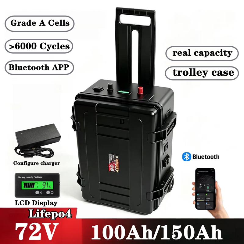 Lifepo4 72V 100Ah Battery Pack Ev - Paquete de baterías de litio LiFePO4