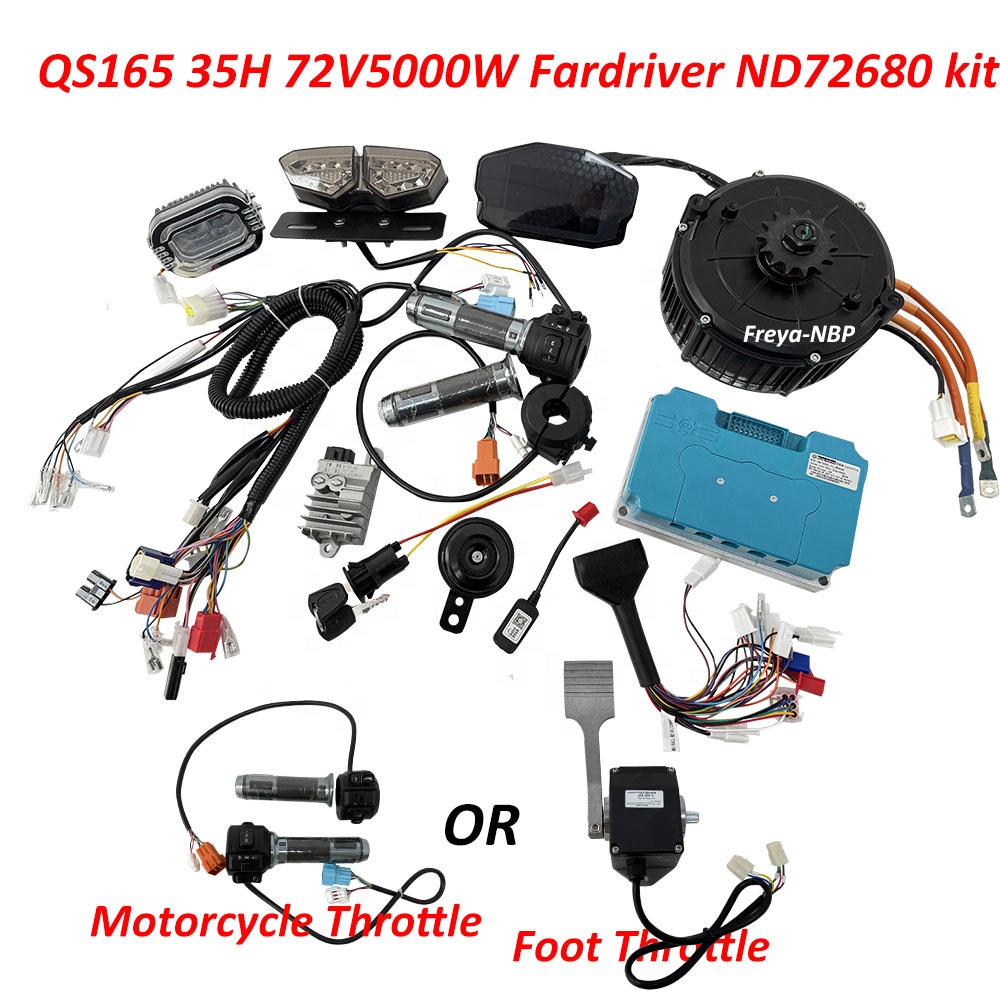 Motor QS QS165 5000W 72V 35H V - Mid Drive Motor Kit 72V 5000W reseña y precio